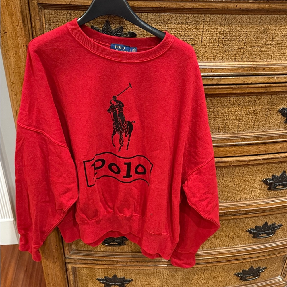 Polo by Ralph Lauren Red Women's Top